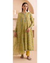 3-PC unstitched Printed Lawn By Zellbury | 0245